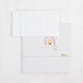 Juego De Sábanas Maxicuna Arcoíris Happy Days Bimbidreams